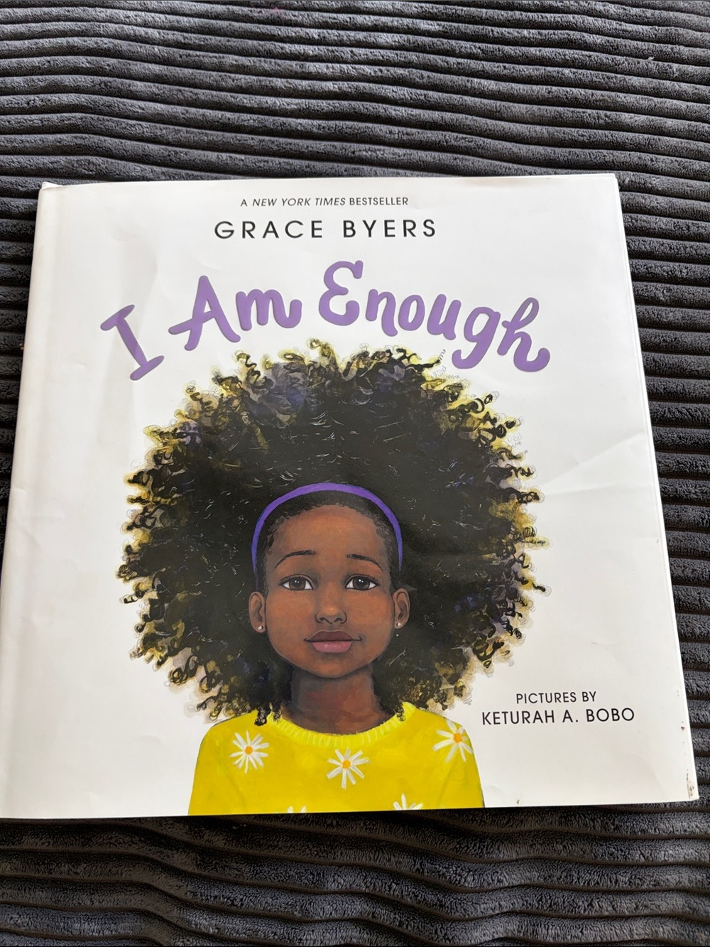 "I Am Enough" Picture Book - Yellow Cover